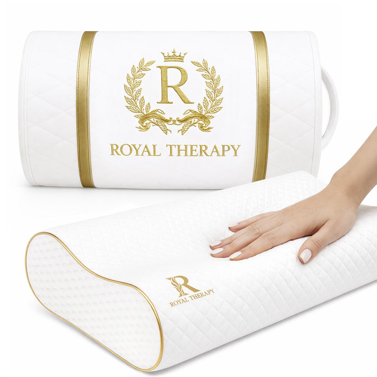 Travel Memory Foam Cervical Pillow – Contour Pillow for Neck and Shoulder Pain