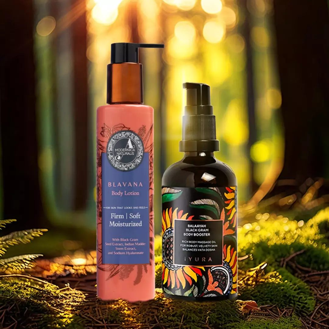 Blavana Body Lotion and Balaayah Black Gram Body Booster