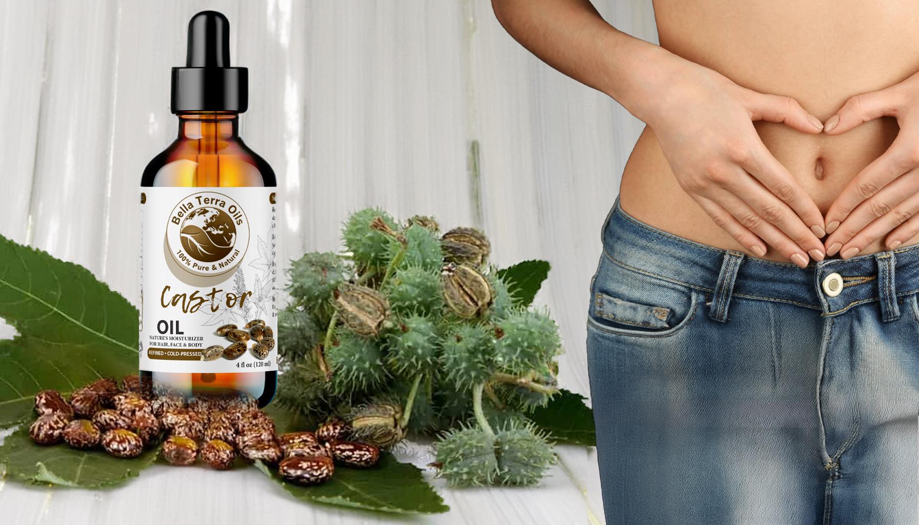 How To Apply Castor Oil in Belly Button