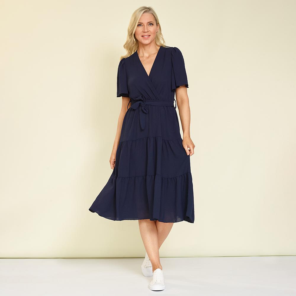Camille Dress (Navy)