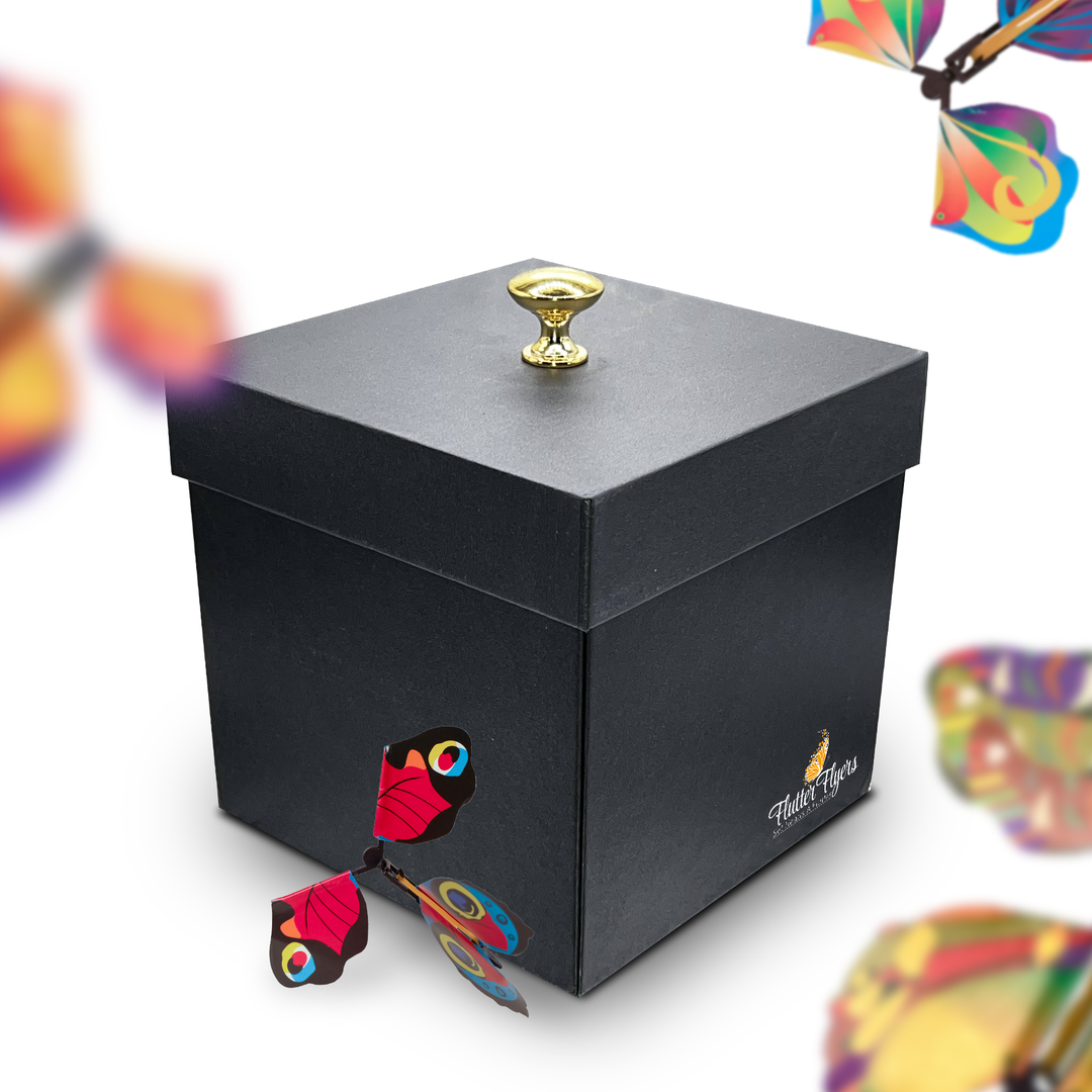 Buy/Send Love Is In The Air Butterfly Explosion Box Online- FNP