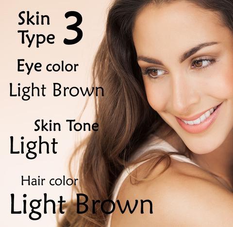 Microblading Colors Skin Type 3
