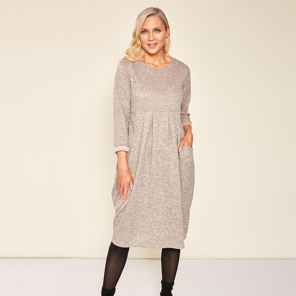 Luanne Dress (Beige)