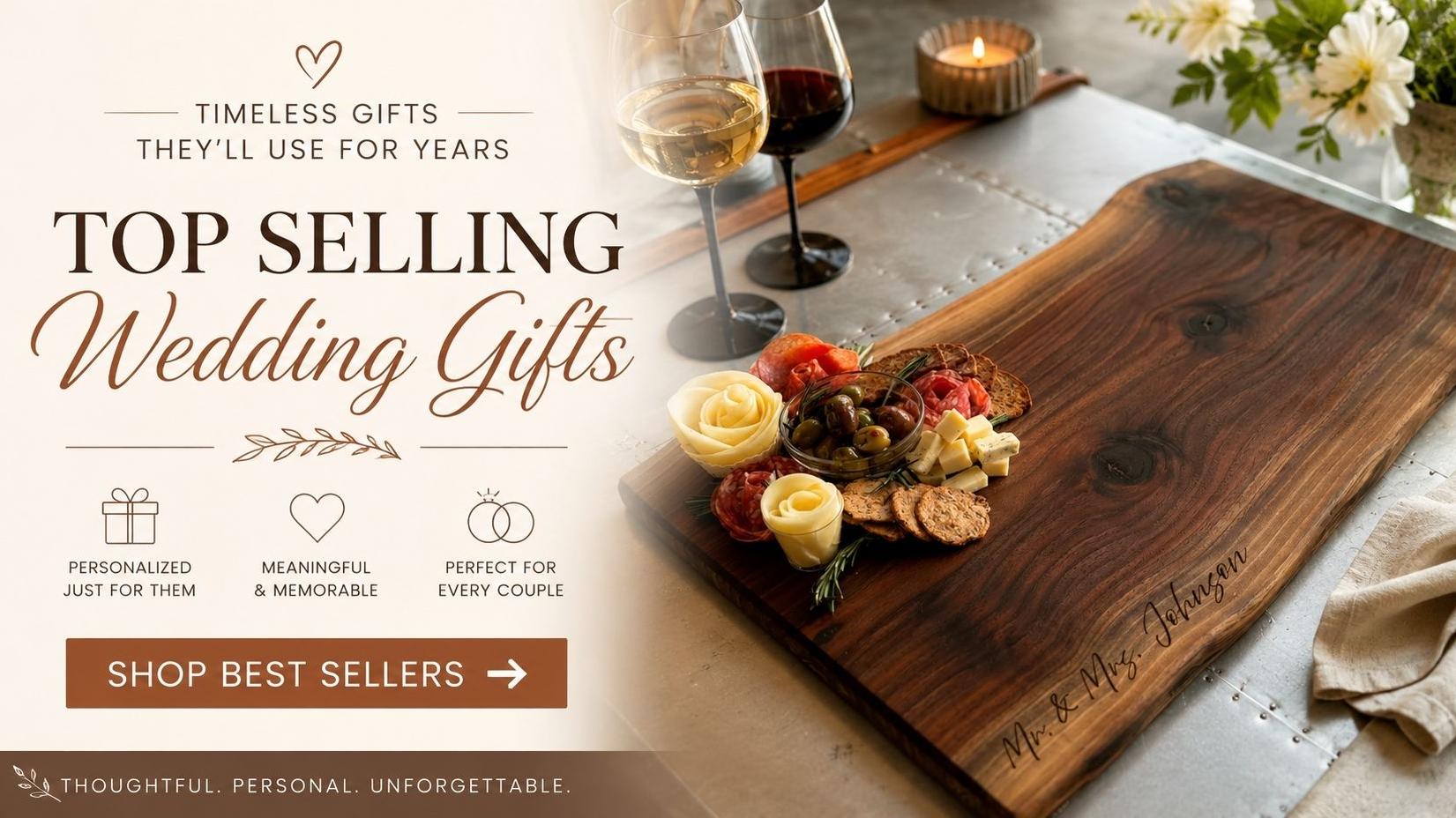 top selling personalized wedding gifts shop best sellers