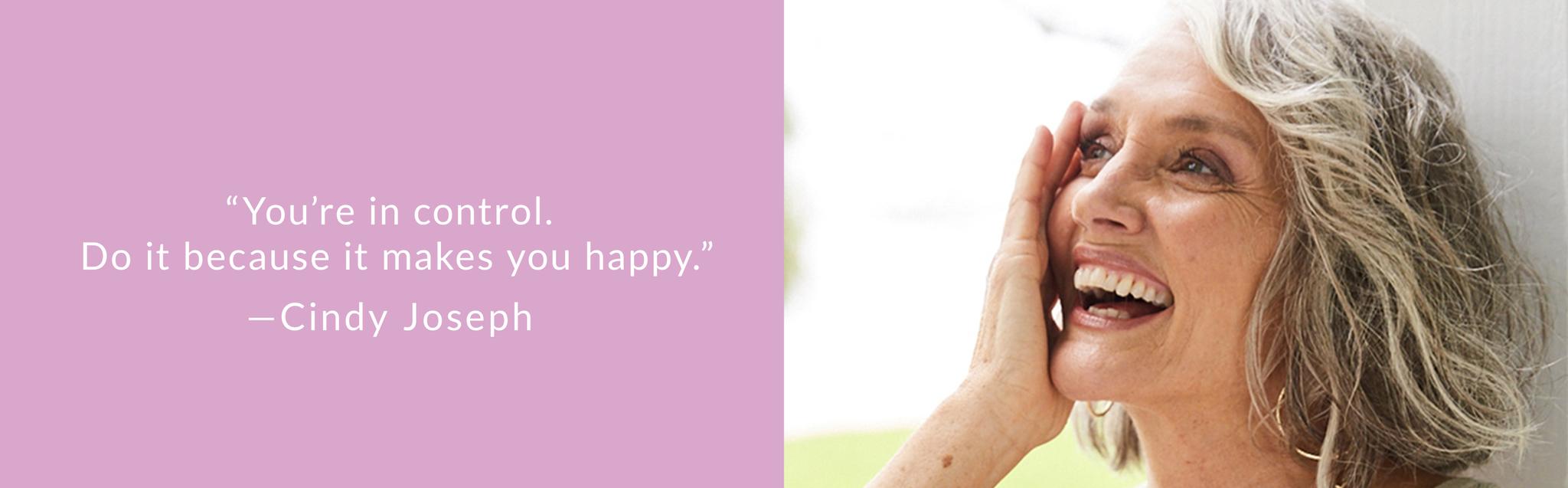 Choose beauty for fun, not fear.