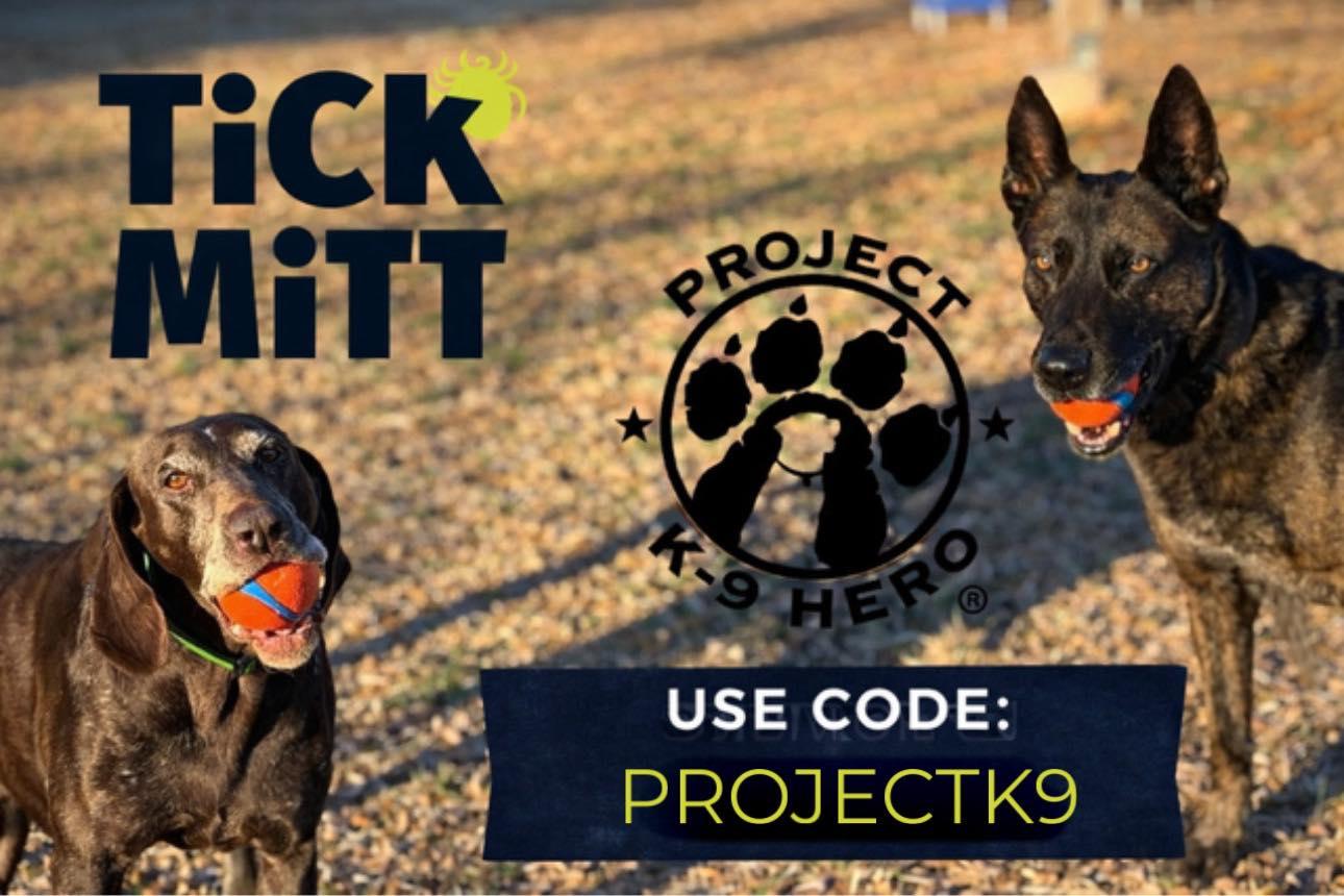 monster k9 dog toys logo with dog