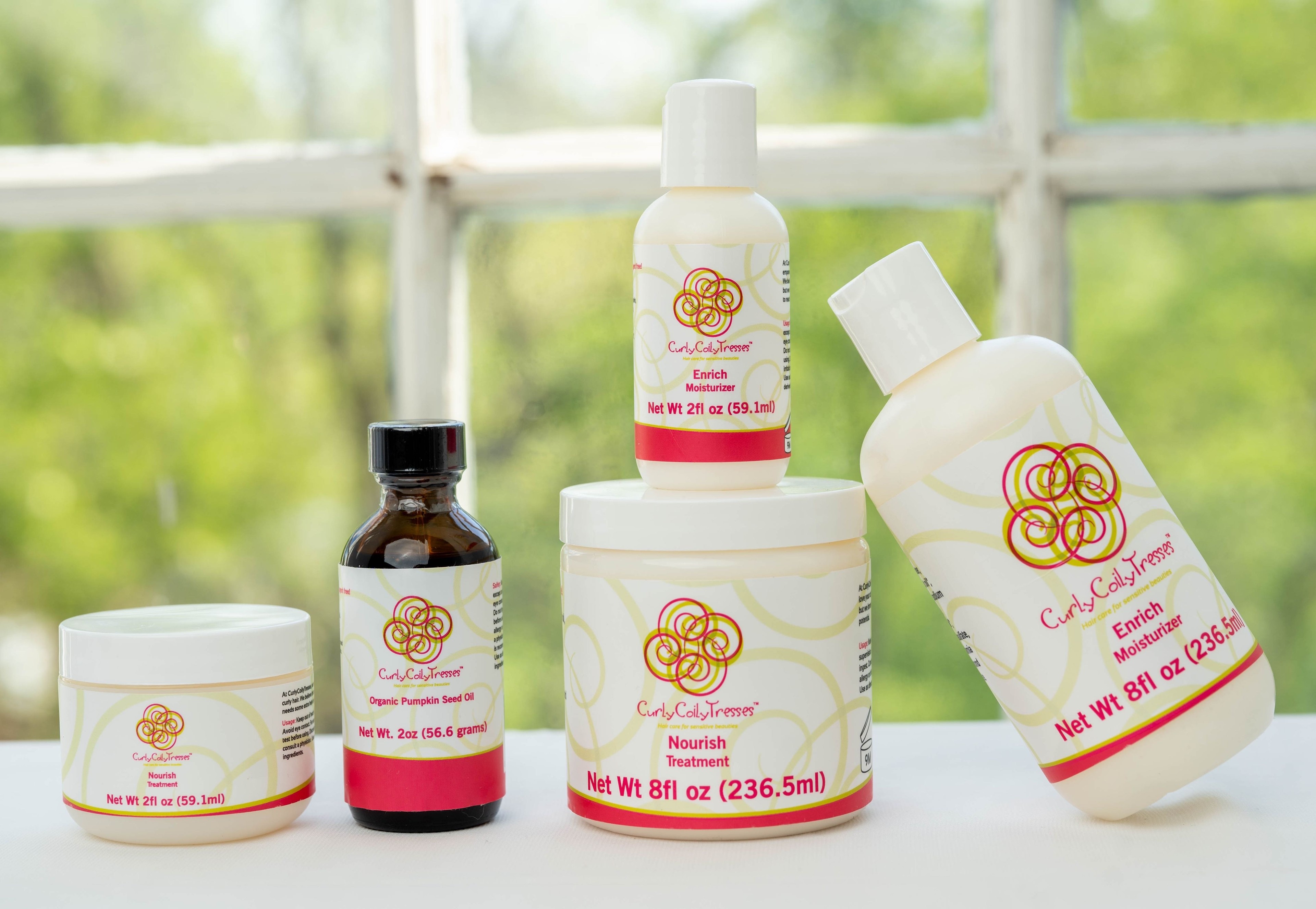 CurlyCoilyTresses® natural hair care products