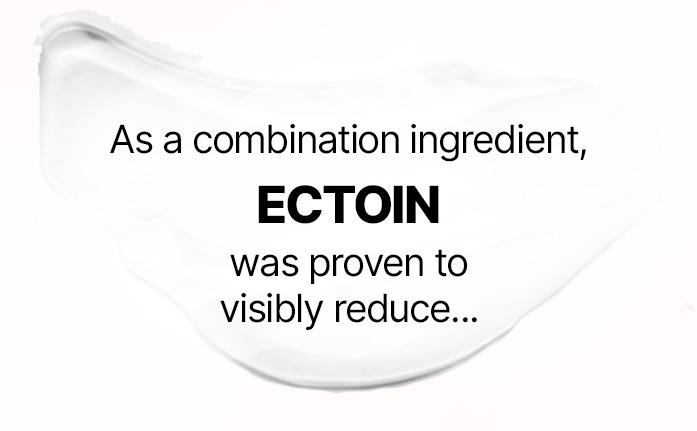 As a combination ingredient, ECTOIN was proven to visibly reduce