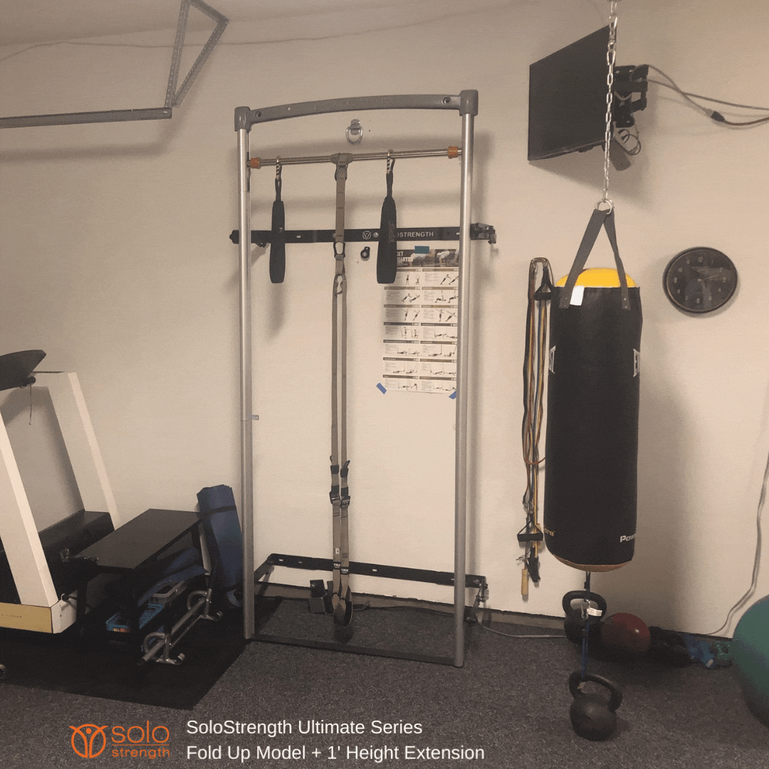foldable wall mounted dip station ultimate training station solostrength review