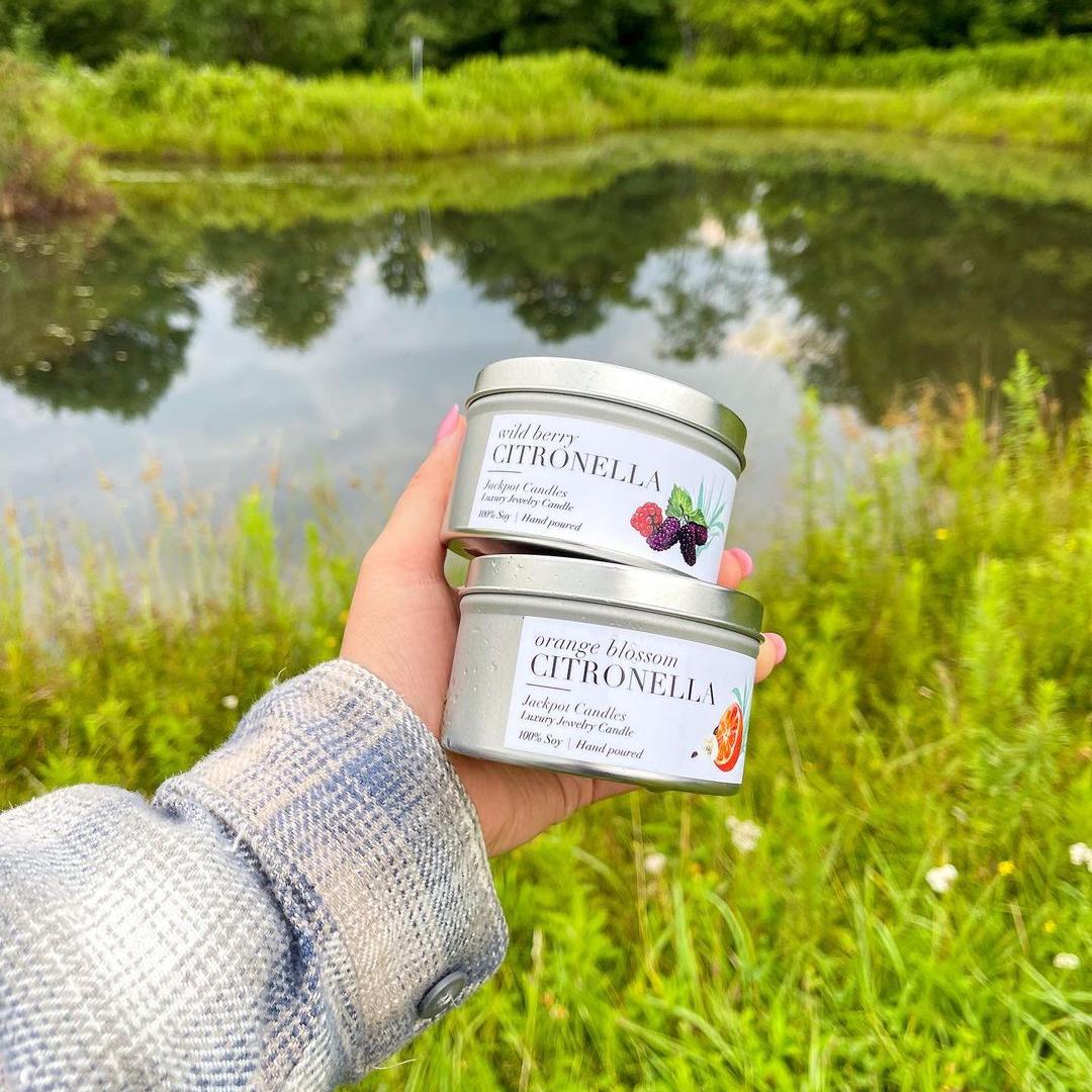 citronella jewelry candles