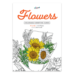ColorIt Flowers Greeting Cards