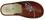 Helio - Mens brown backless slippers - Reindeer Leather