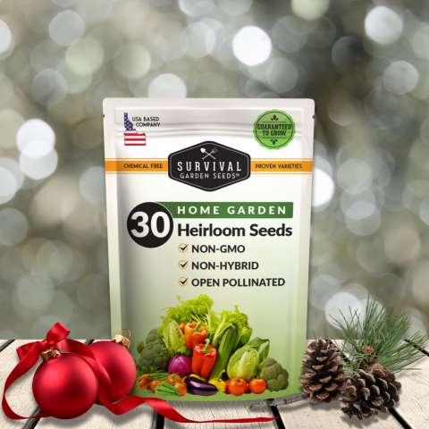 30 Packet Home Garden Seed Kit