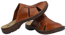 Jordan - Men leather mule slippers - Reindeer Leather