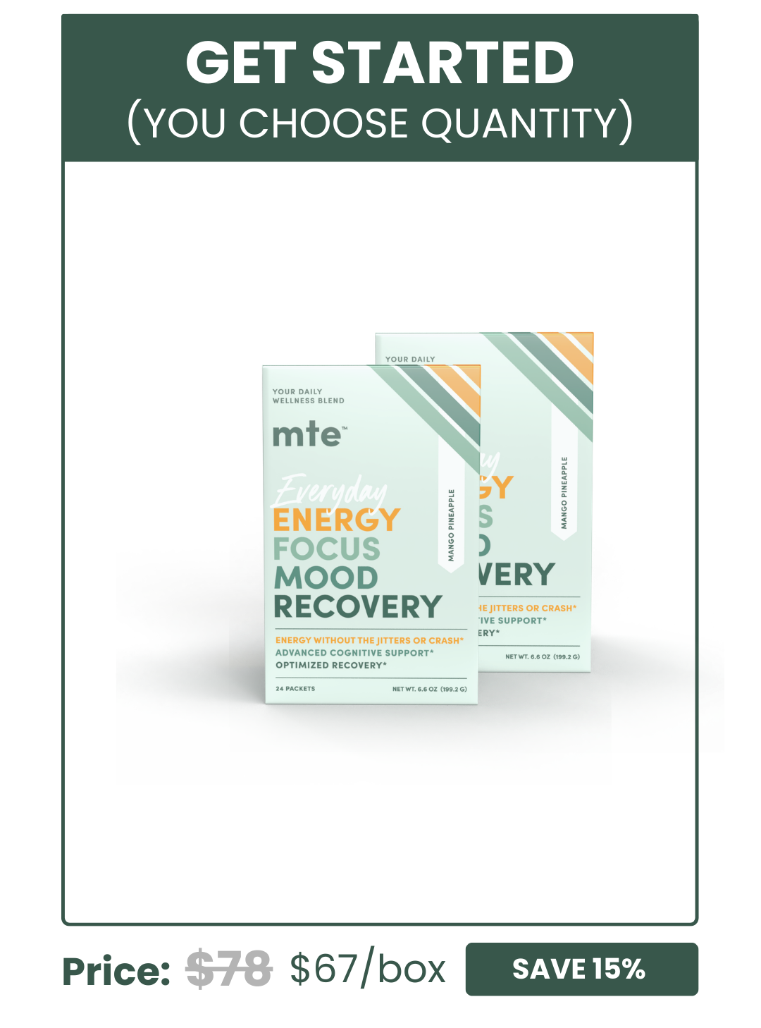MTE: Caffeine-Free Daily Energy