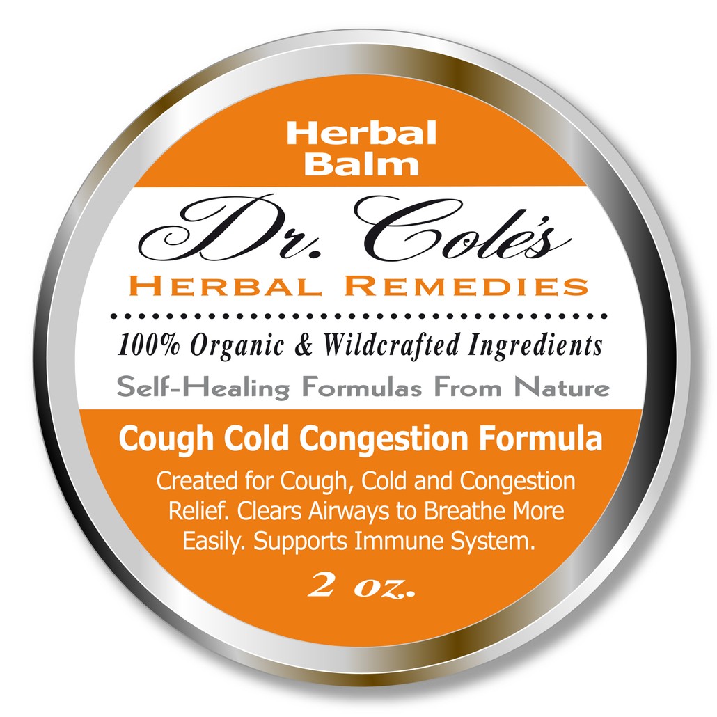Dr. Cole's Cough Cold Congestion Balm