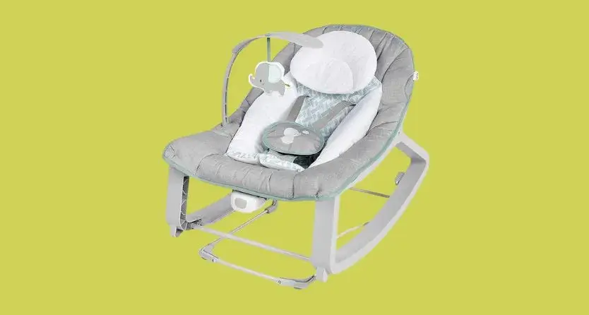 Choose Smart, Multi-Use Baby Registry Must Haves - Ingenuity Keep Cozy 3-in-1 Grow with Me Bounce & Rock Seat.