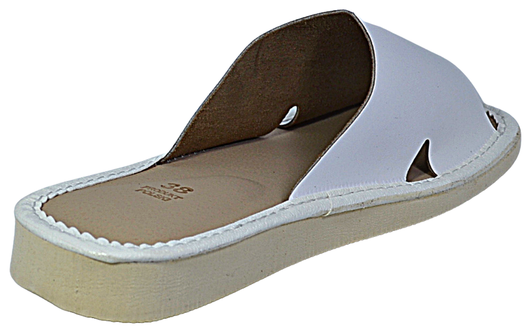 Aubrey - Women lightweight leather slippers - Reindeer Leather
