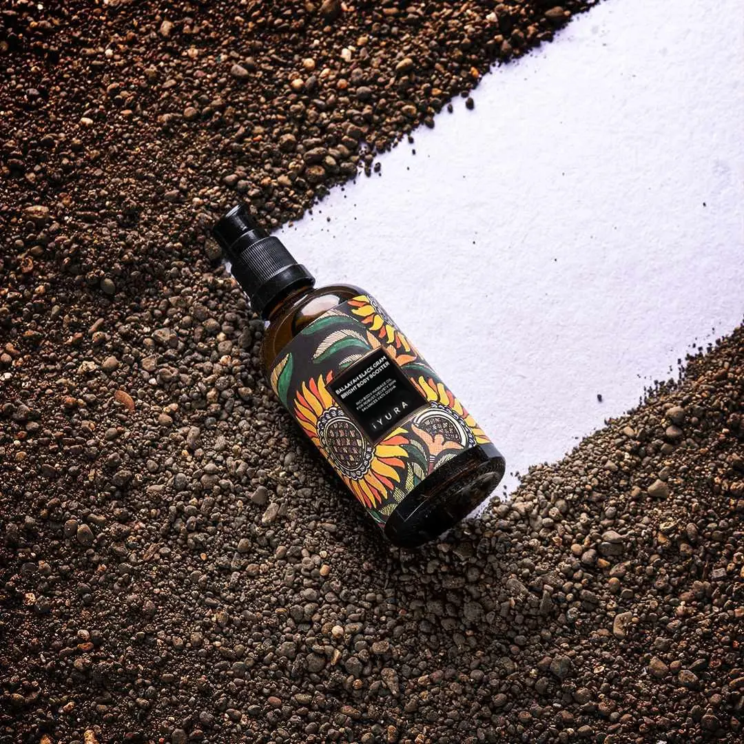 Balaayah Bright bottle on soil