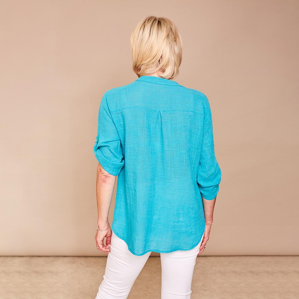 Lily Top (Turquoise)