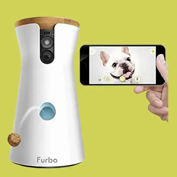 Smart Dog Camera with Treat Dispenser