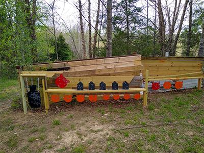 dirtbag knockover targets