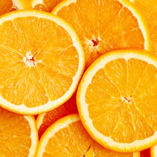 sliced oranges