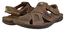 Elijah - Mens handmade leather sandals - Reindeer leather