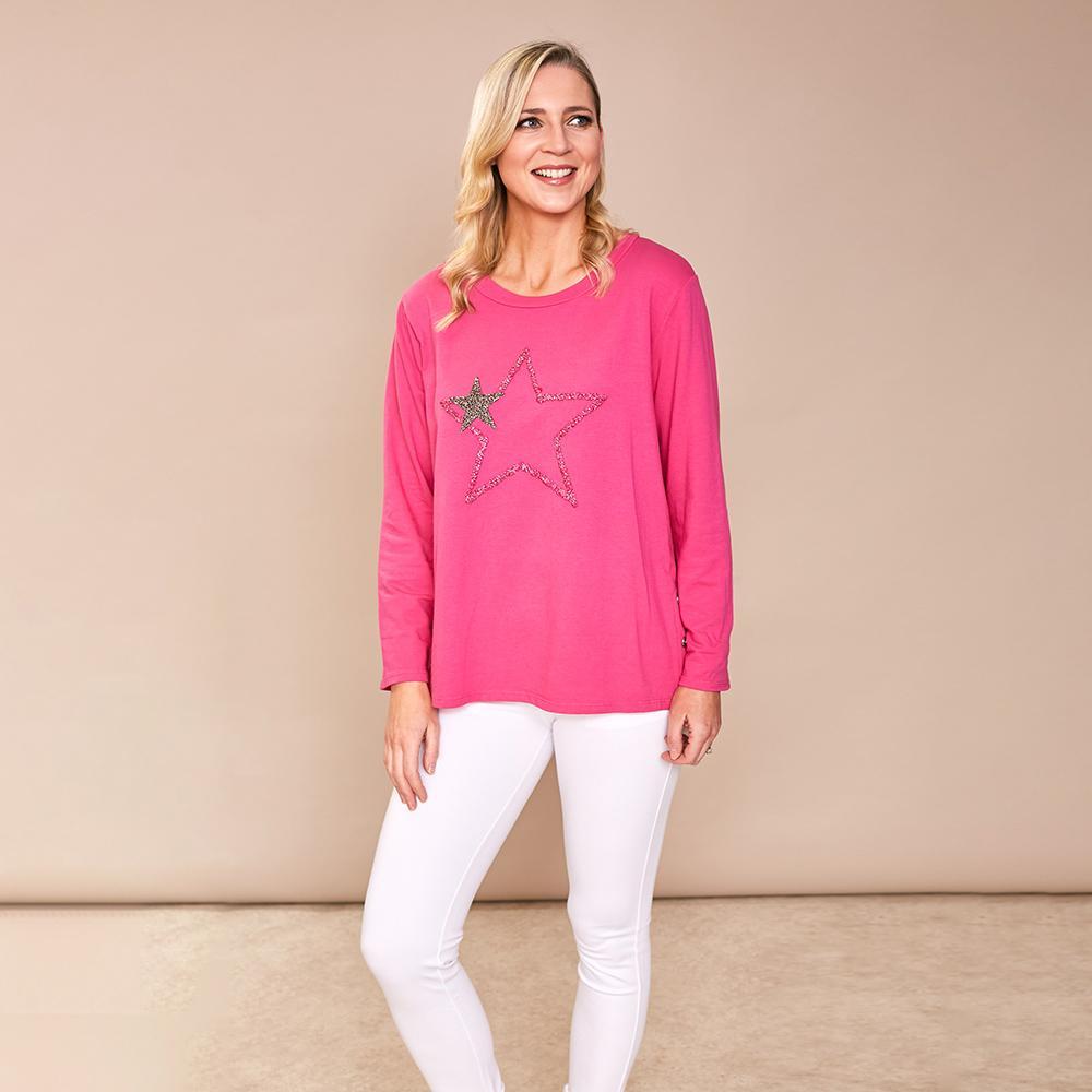 Sophia Star Top (Pink)