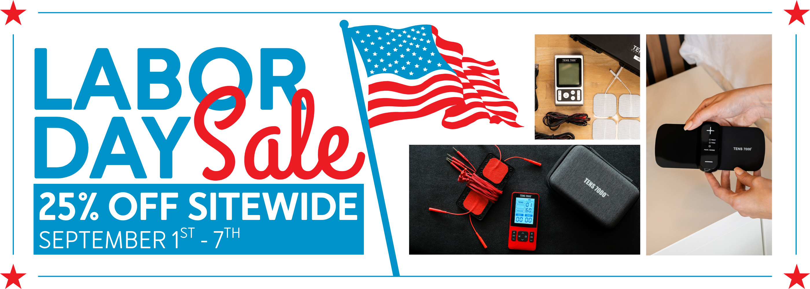 Labor Day Sale - 25% Off Sitewide - September 1-7