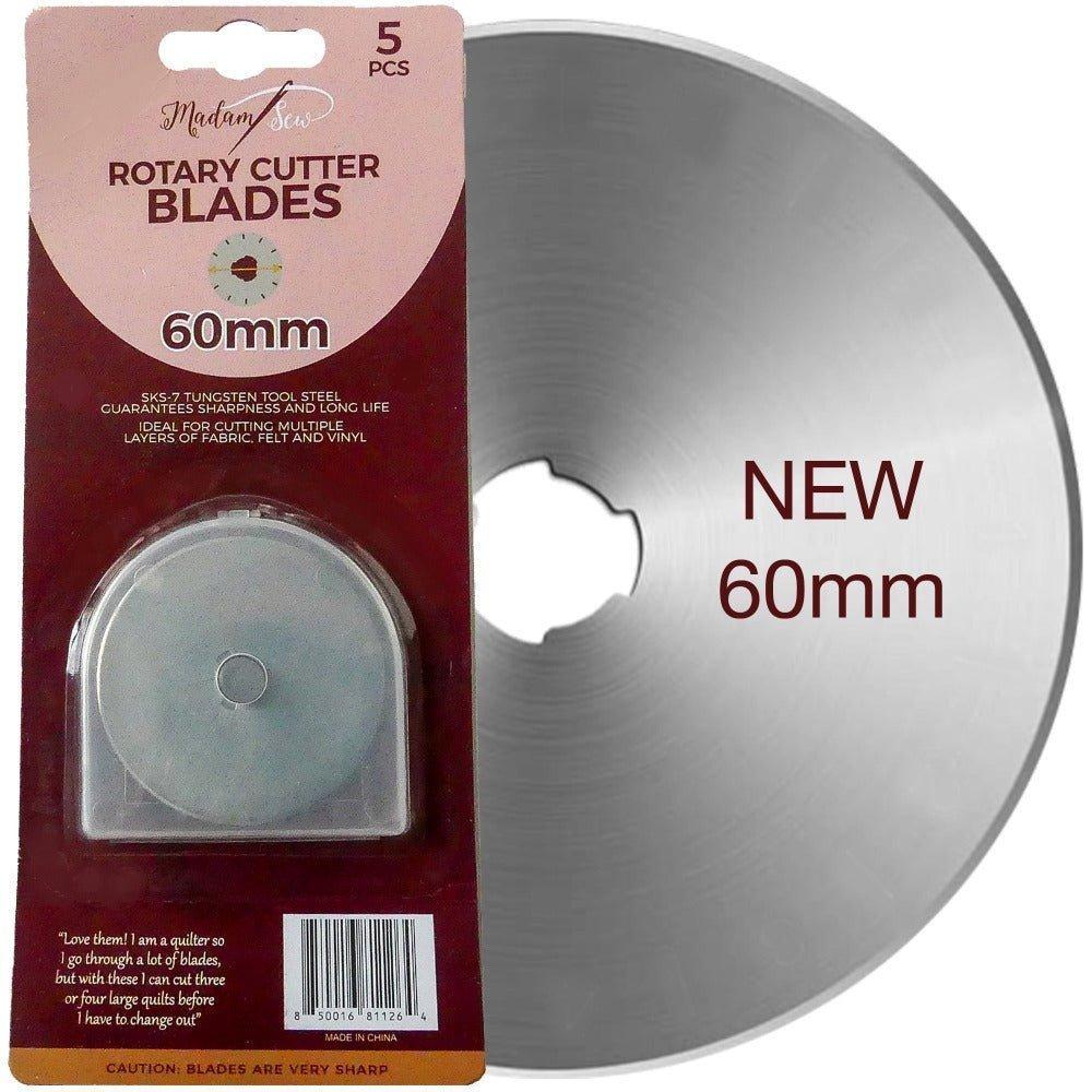 Rotary Cutter Blades 5pcs - 60mm