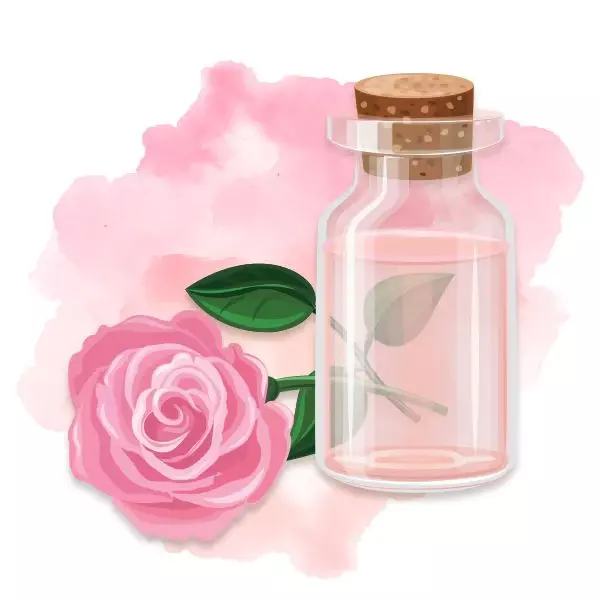 1. Rose Flower Oil