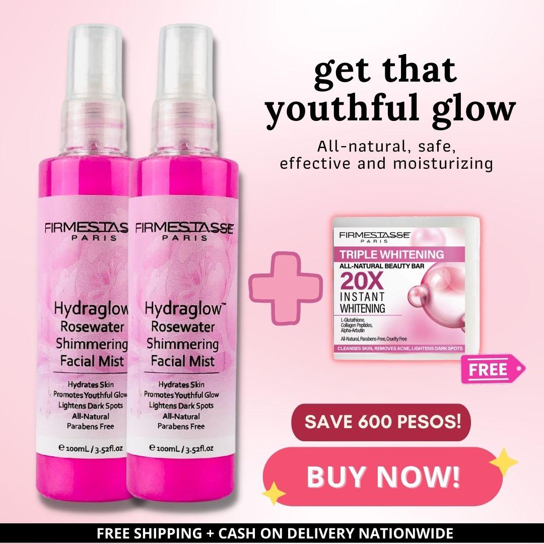 Firmestasse Rosewater Shimmer Facial Spray