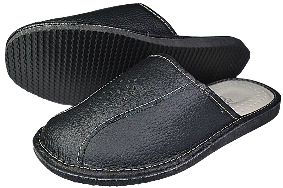 Faith - house leather slipper for men - Reindeer leather2