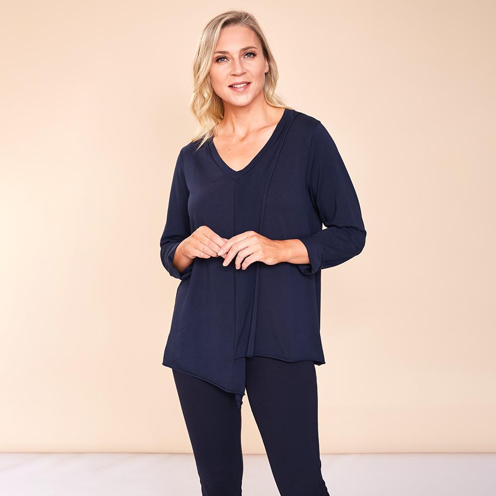 Daisy Top (Navy)