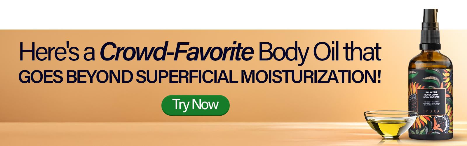 sesame based body oil