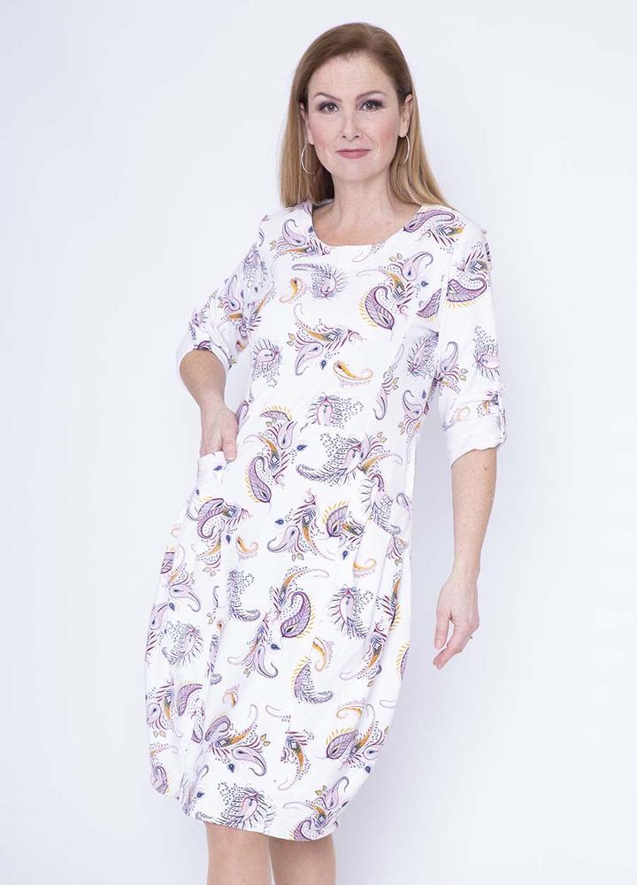 Round Neck Penny Floral Dress