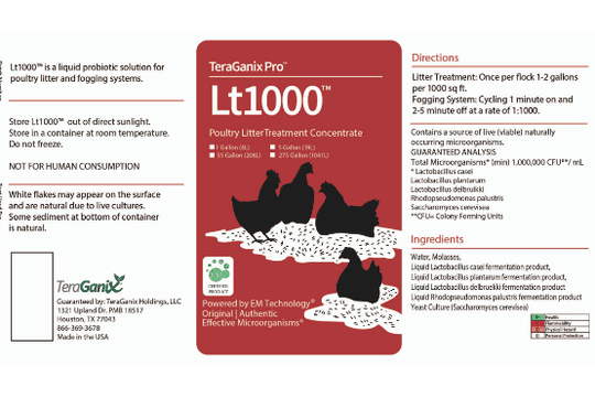 Lt1000 Litter Probiotic Eliminate Salmonella 