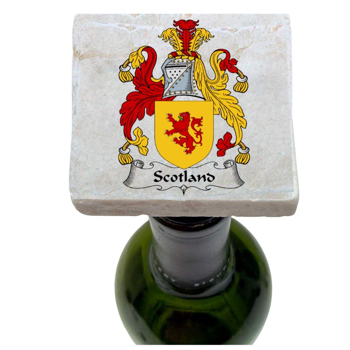 Custom Bottle Stopper with Custom Logo of Scotland