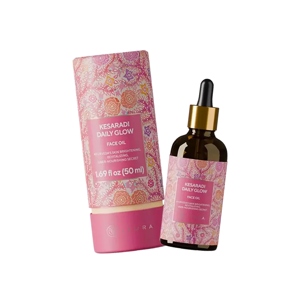 Kesaradi Oil - Face Oil Moisturizer for Dry Skin or Sensitive Skin - Natural Skincare for Glowing Skin Face oil iYURA 