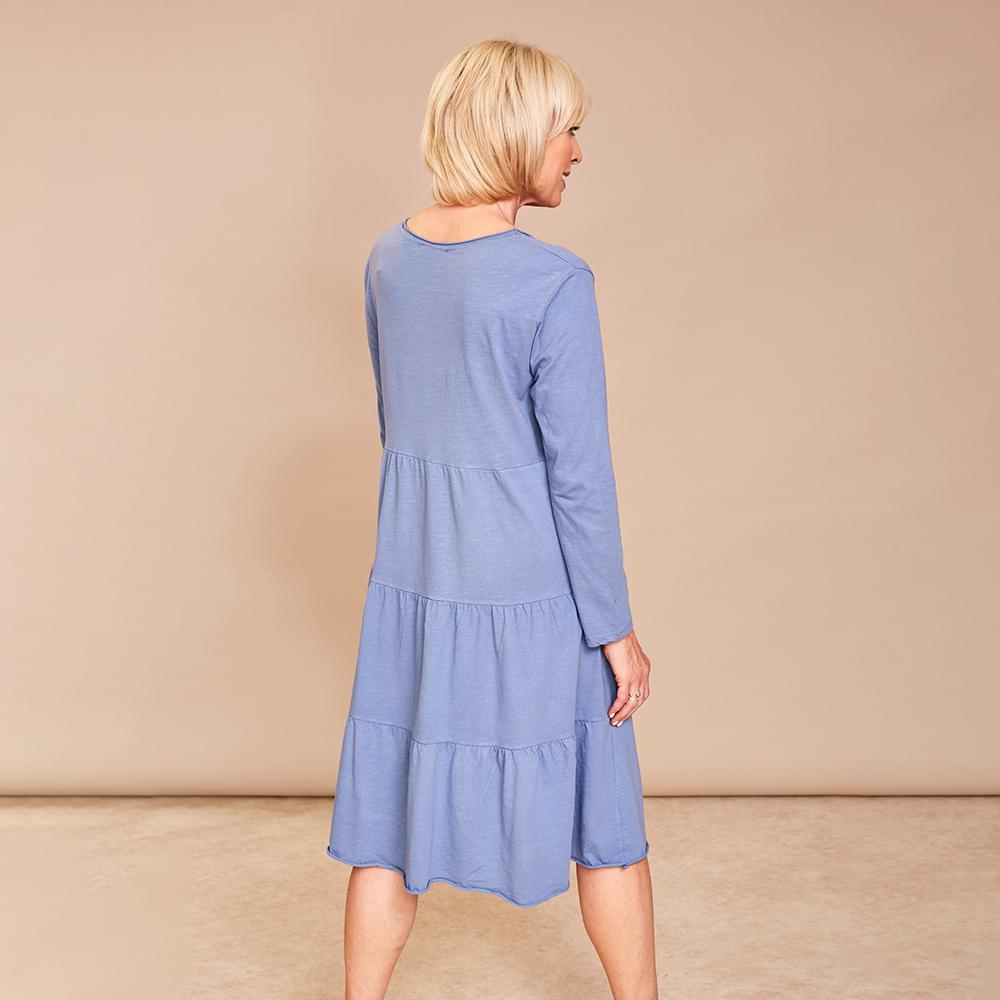 Selina Star Dress(Denim Blue)