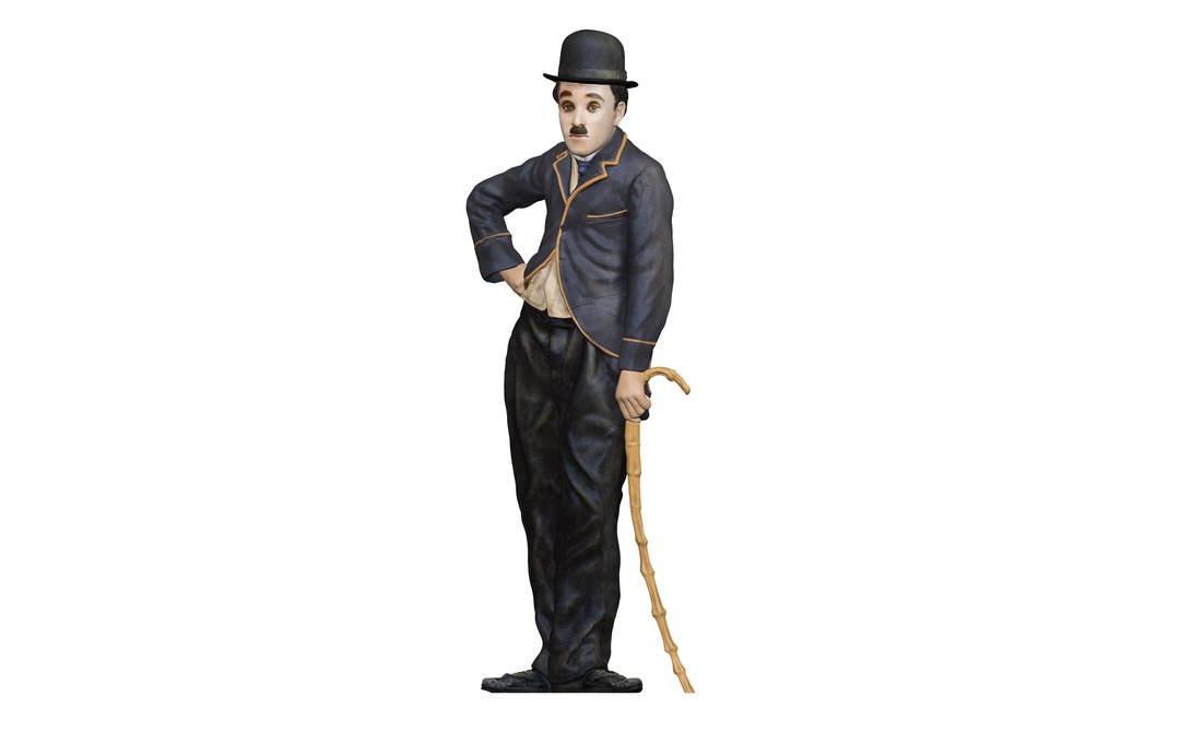 The Life-Like Super Realistic Charlie Chaplin Figurine