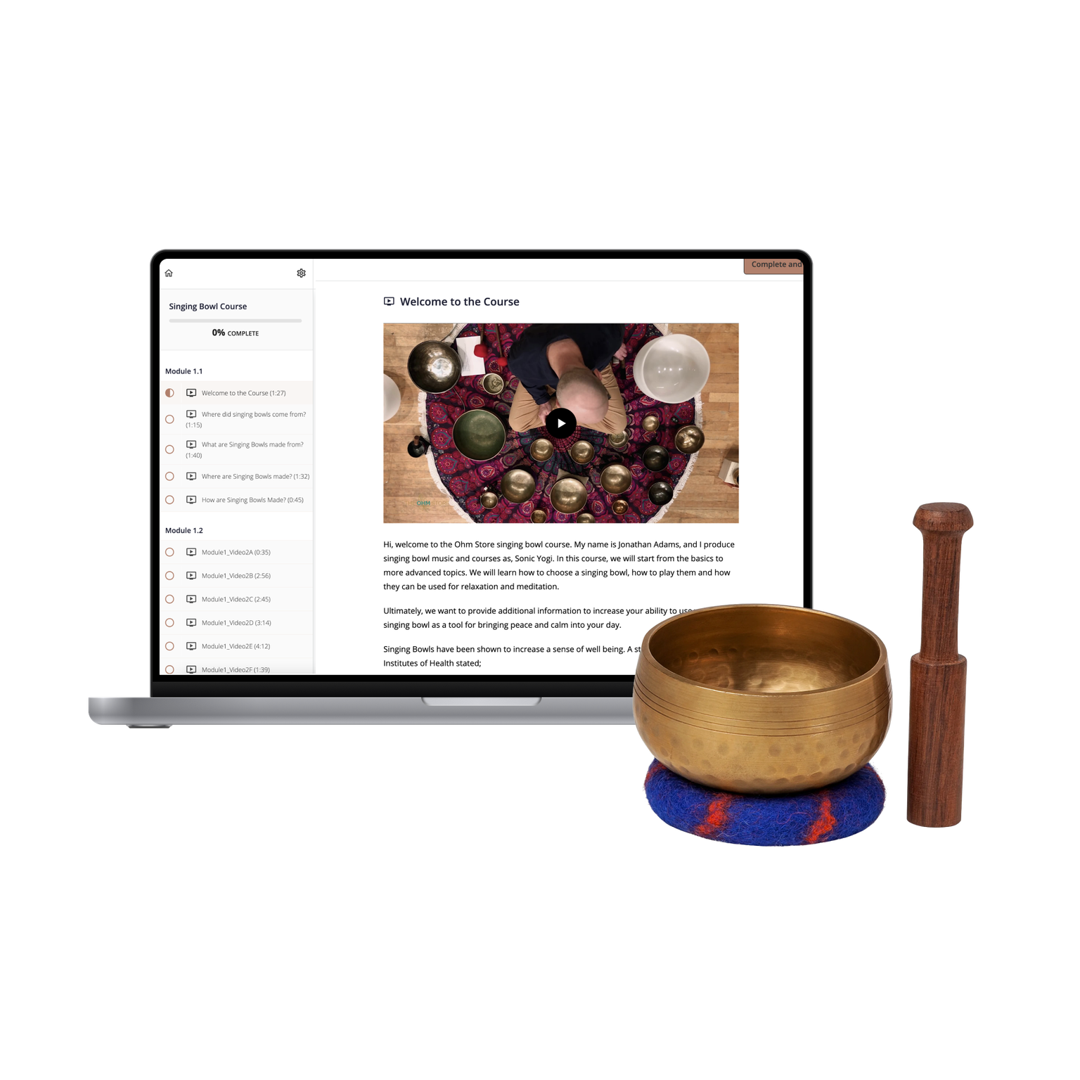 Singing Bowl Course
