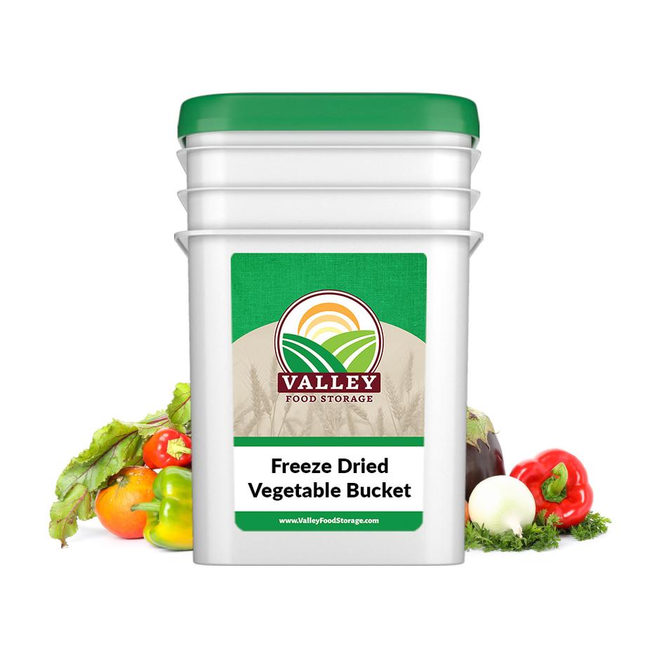Freeze Dried Vegetables in Bulk Buy a Freeze Dried Veggies Bucket