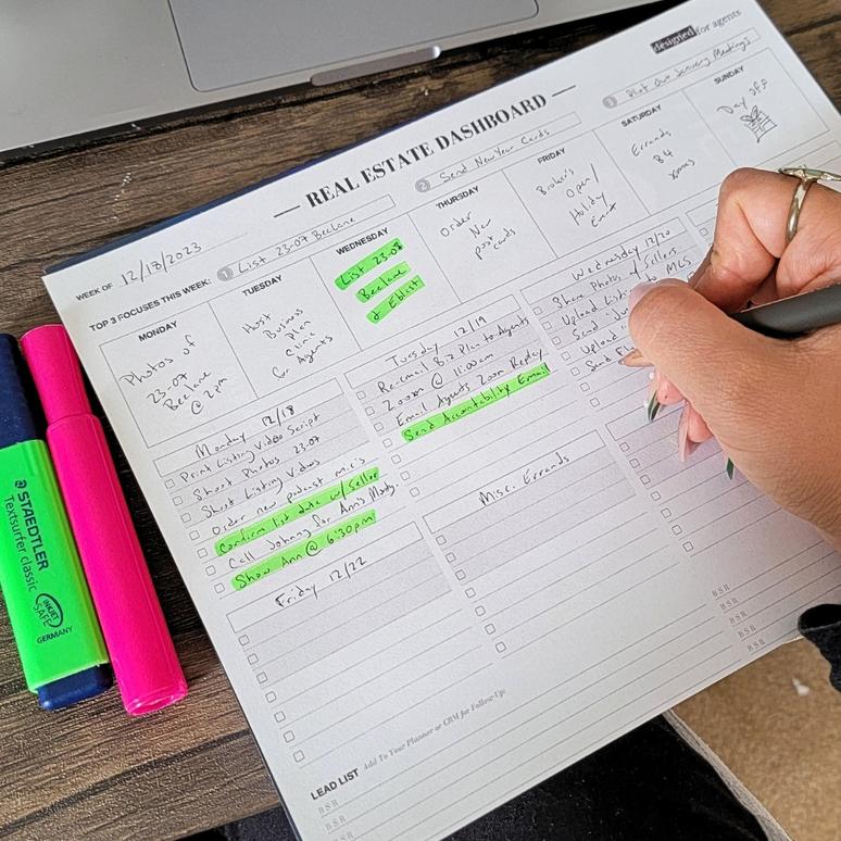 Real Estate Productivity Dashboard [Digital Download]