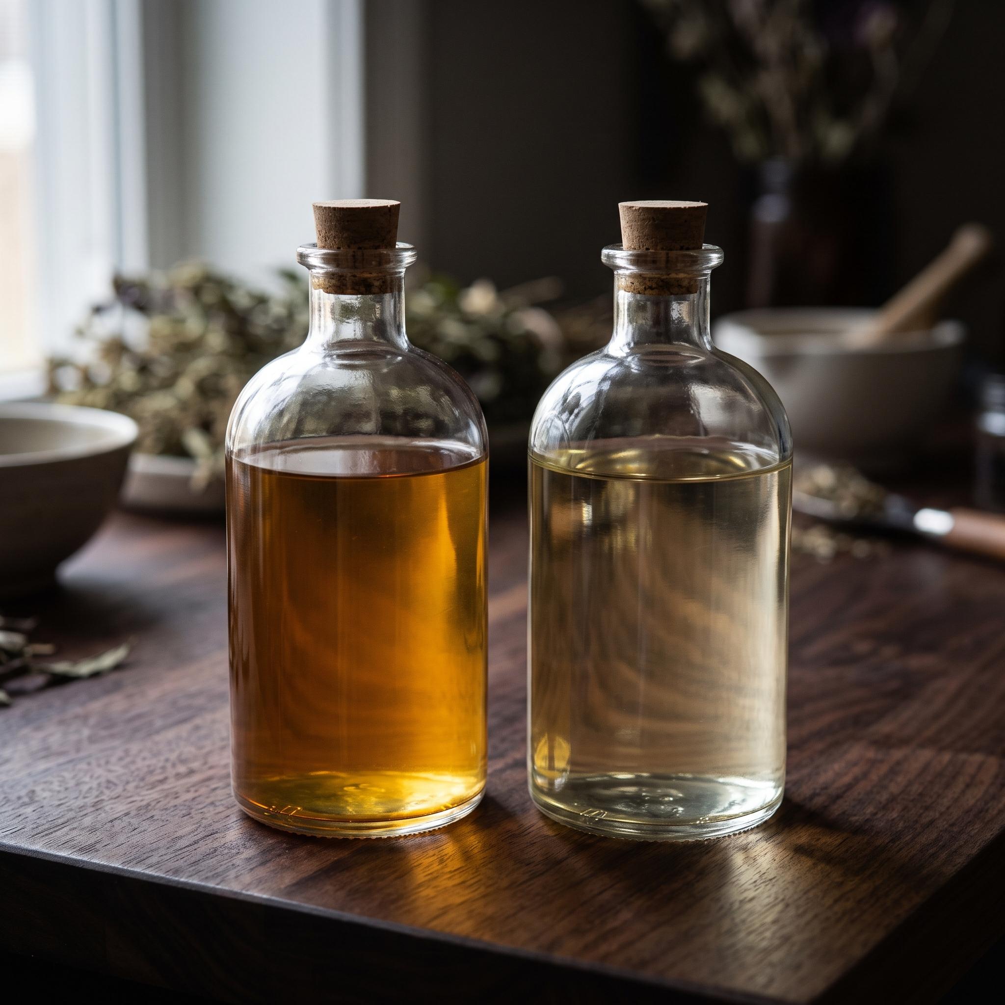 Alcohol and hot water extracts