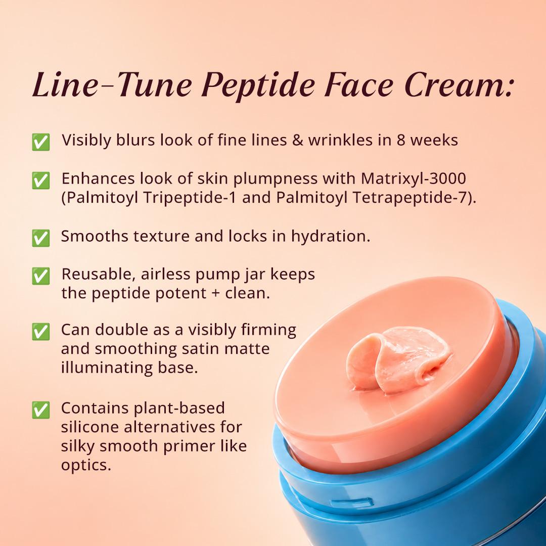Benefits of using Line Tune Peptide Full-Filling Day Face Cream
