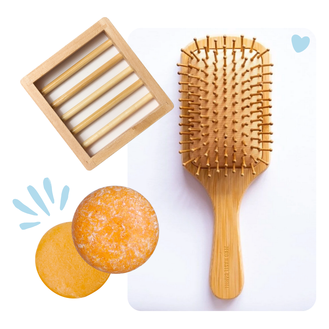 Mango Breeze Natural Shampoo and Conditioner Bars Zero Waste Cartel