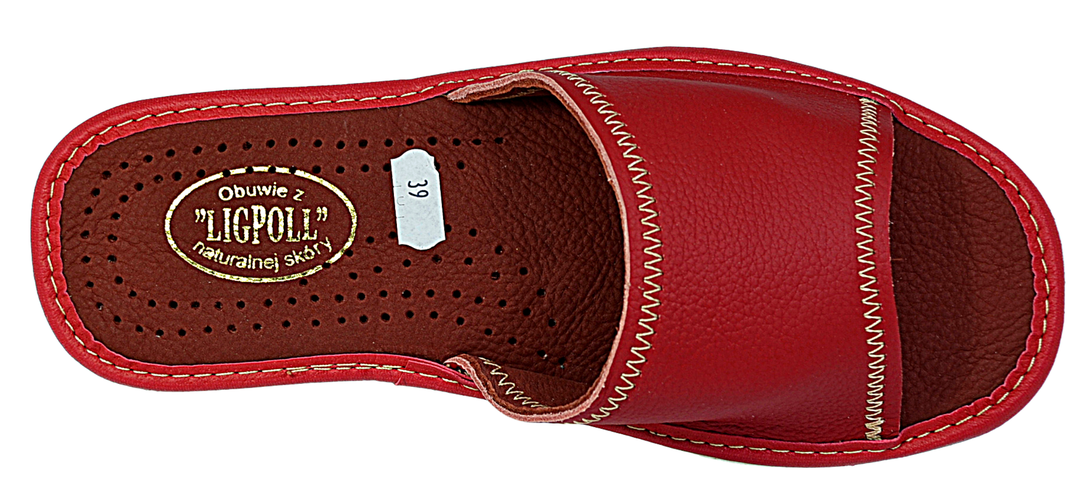 Karisa - Women Leather insole slippers - Reindeer Leather