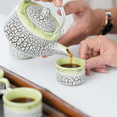 Rooibos Rocks teapot and tea